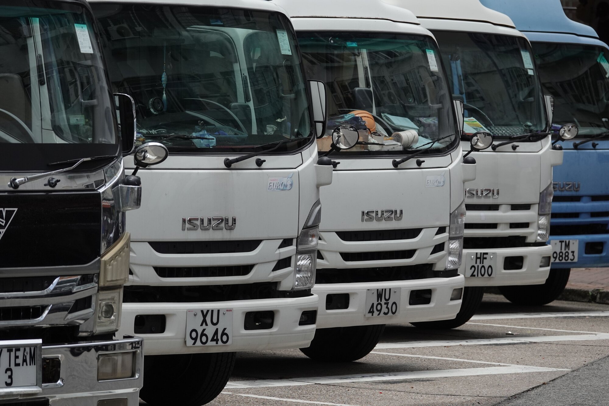Truck used for Code 10 training